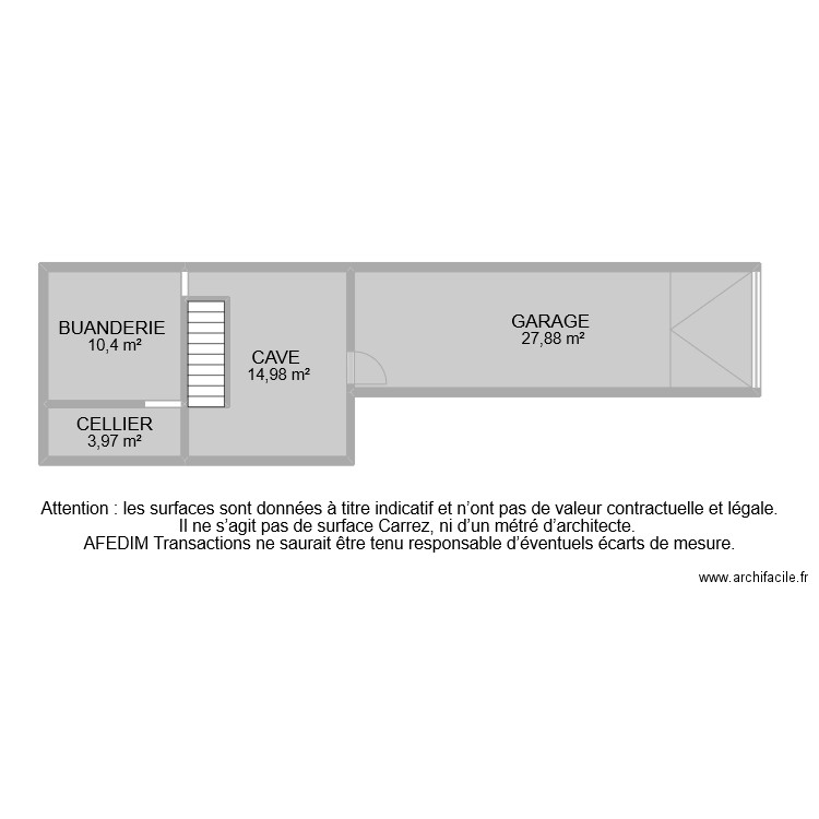 BI 9791 SOUS SOL. Plan de 0 pièce et 0 m2