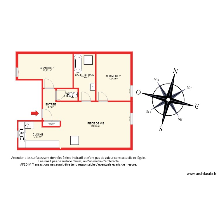 BI 7322 . Plan de 0 pièce et 0 m2