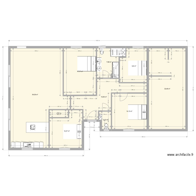 karan . Plan de 0 pièce et 0 m2