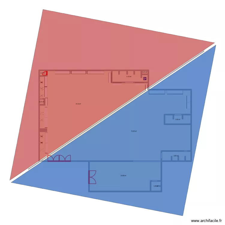 PLAN stage hugoboss. Plan de 10 pièces et 169 m² PLAN stage hugoboss. Plan de 10 pièces et 169 m²