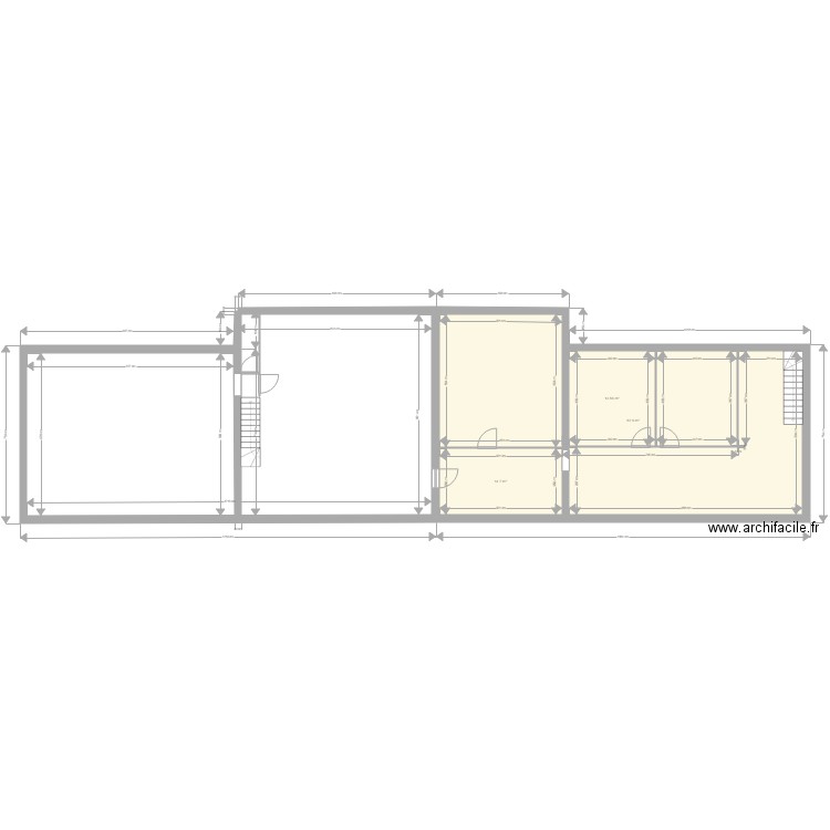 cabinet Etage. Plan de 0 pièce et 0 m2