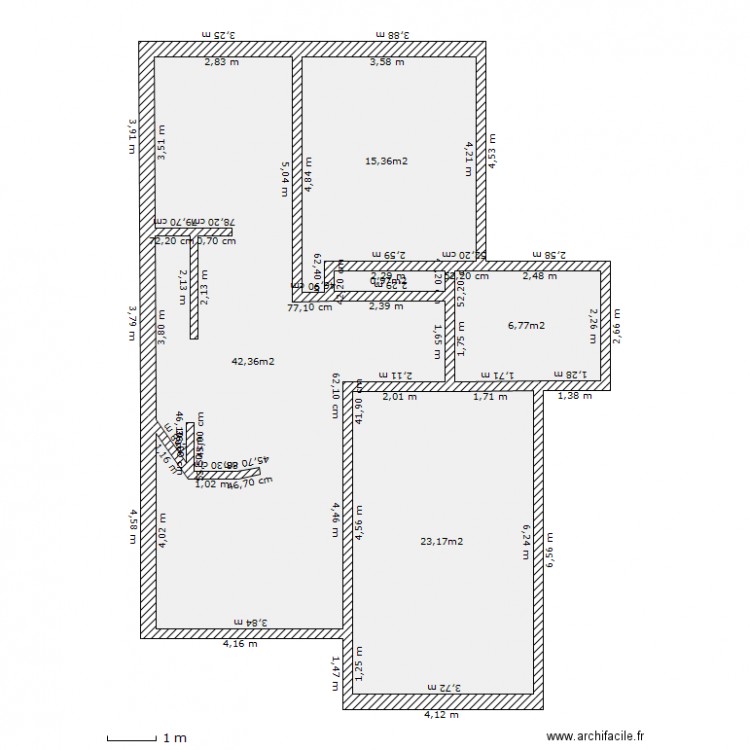 ceinture 25.1er 2. Plan de 0 pièce et 0 m2