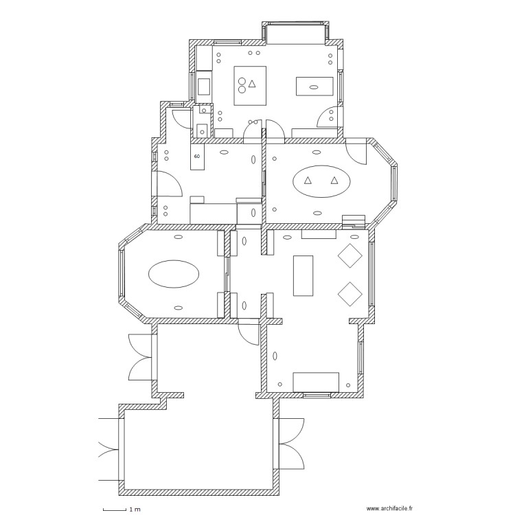 Béchet rez. Plan de 0 pièce et 0 m2