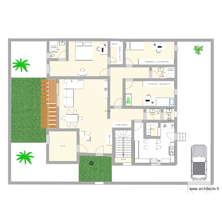 maison RC seulement 150 plan 2. Plan de 0 pièce et 0 m2