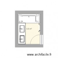 Plan de salle de bain - ArchiFacile