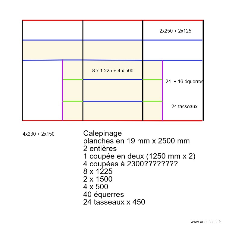 dressing. Plan de 0 pièce et 0 m2