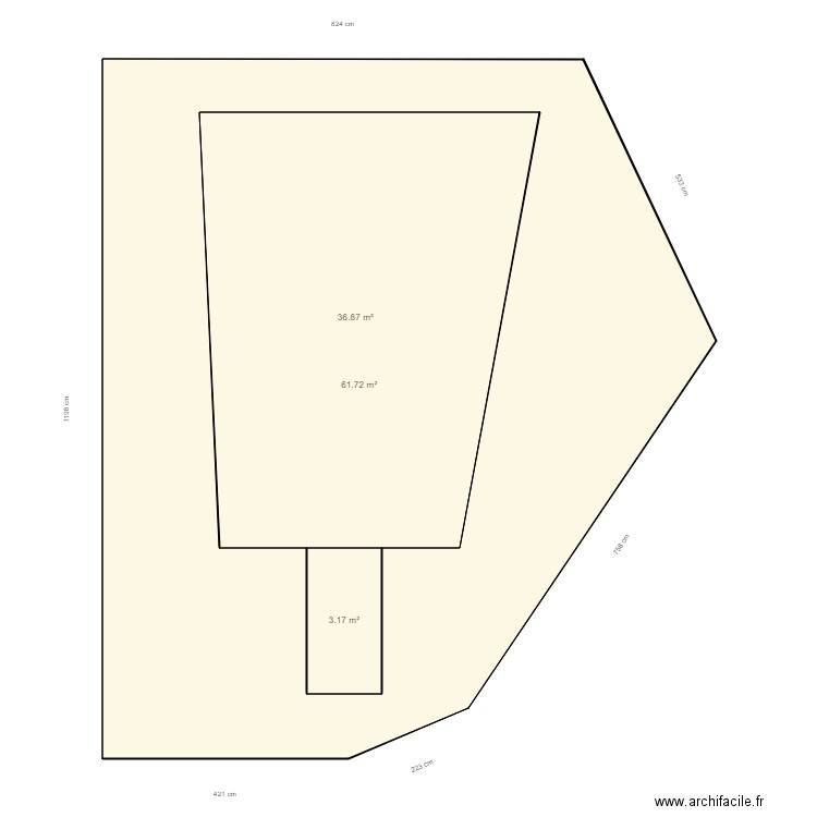 Lhennart Montauriol. Plan de 0 pièce et 0 m2