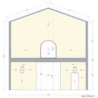 Façade Sud 29 av de Brouilla St Jean Lasseille après travaux