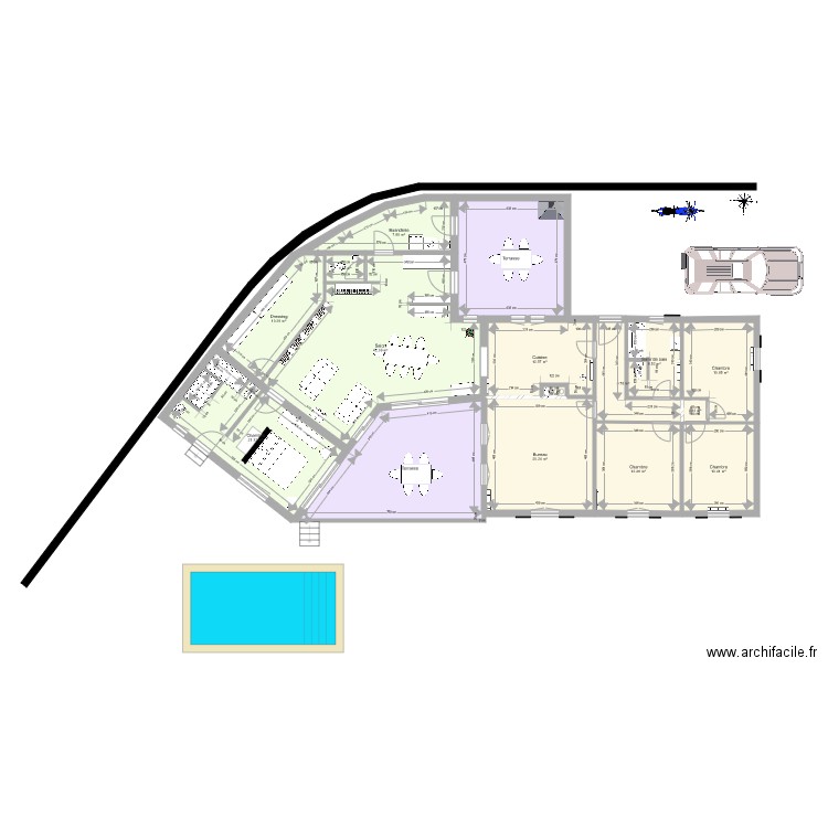 Maison future v5. Plan de 0 pièce et 0 m2