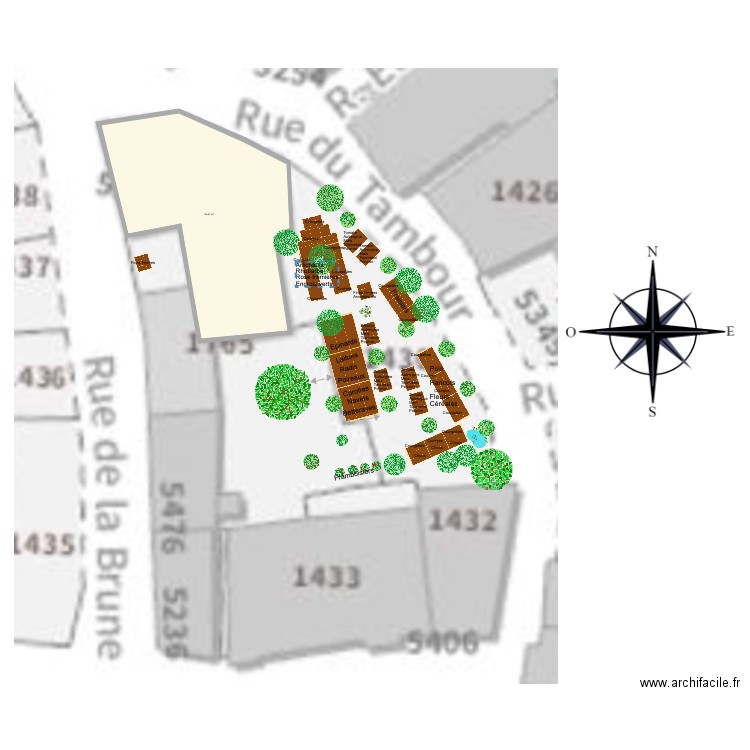 Petito jardin 2023. Plan de 0 pièce et 0 m2