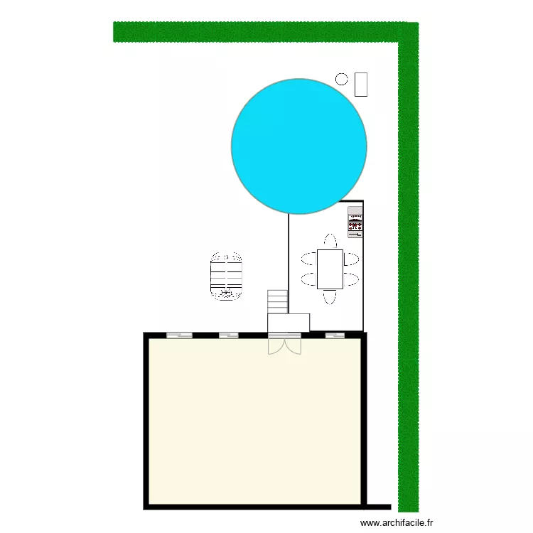 Maison deck 3. Plan de 