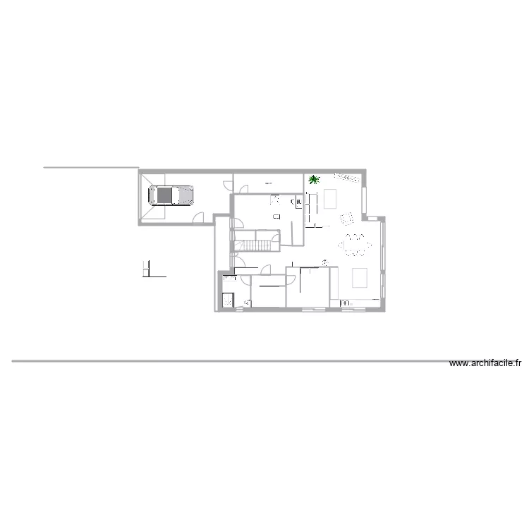 SAINT AUBIN AVEC GARAGE 3. Plan de 