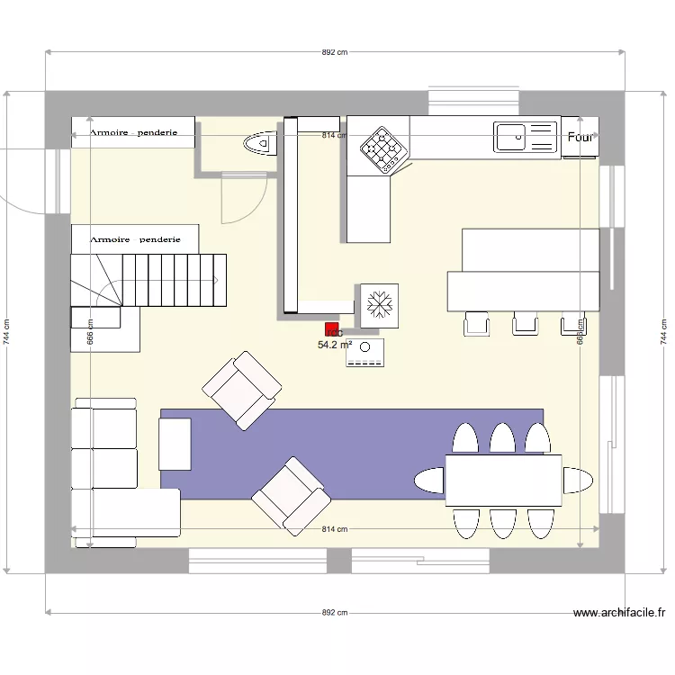 Rez de jardin. Plan de Rez de jardin. Plan de