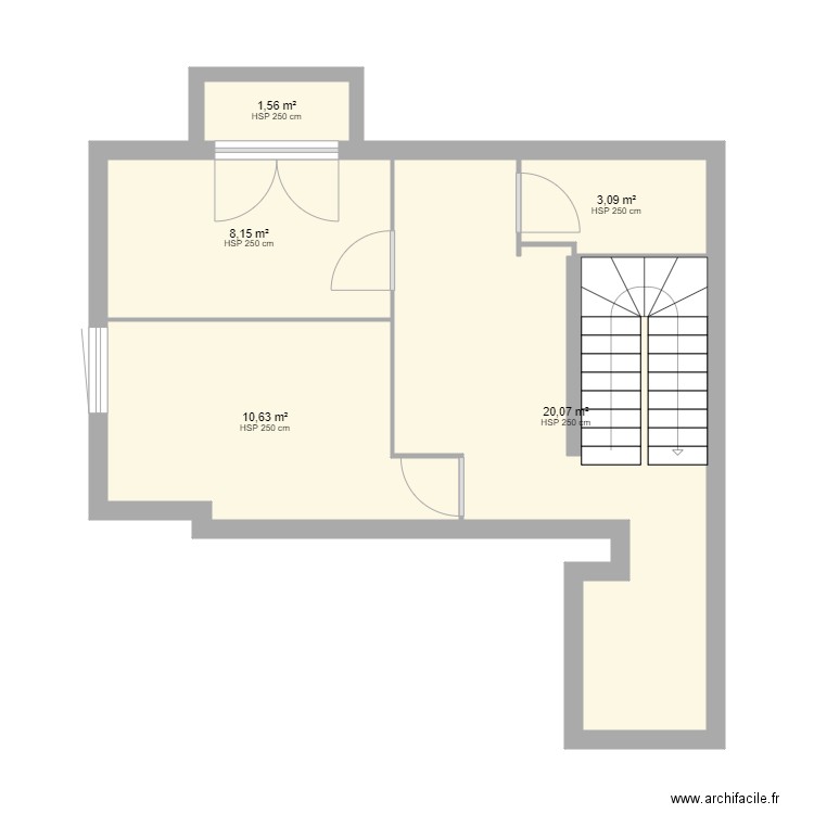 duplexe1. Plan de 0 pièce et 0 m2