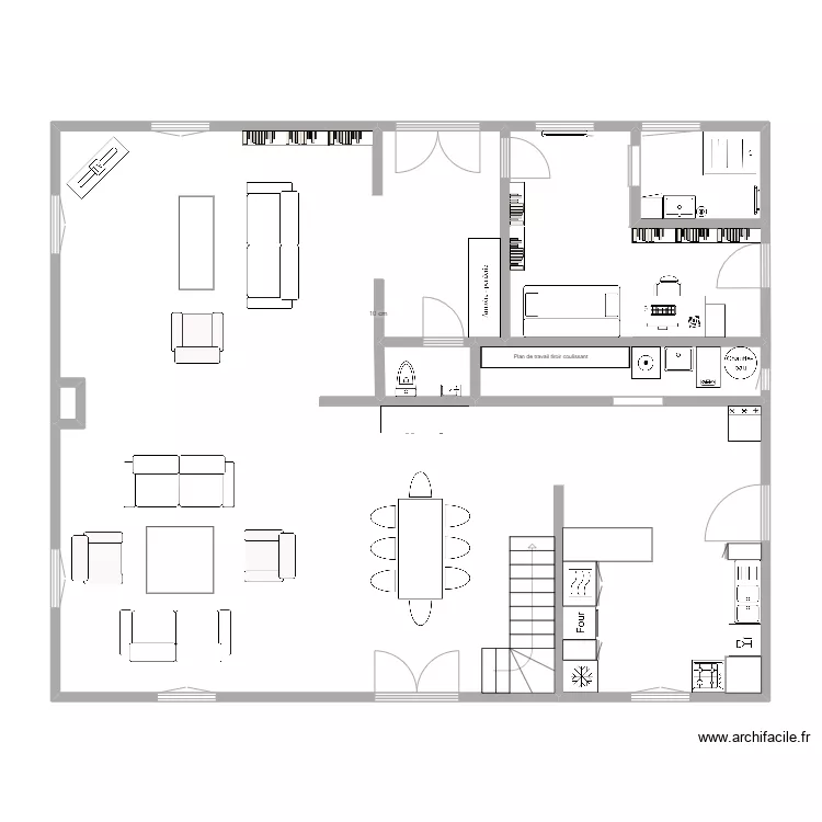 projet St Brev . Plan de 