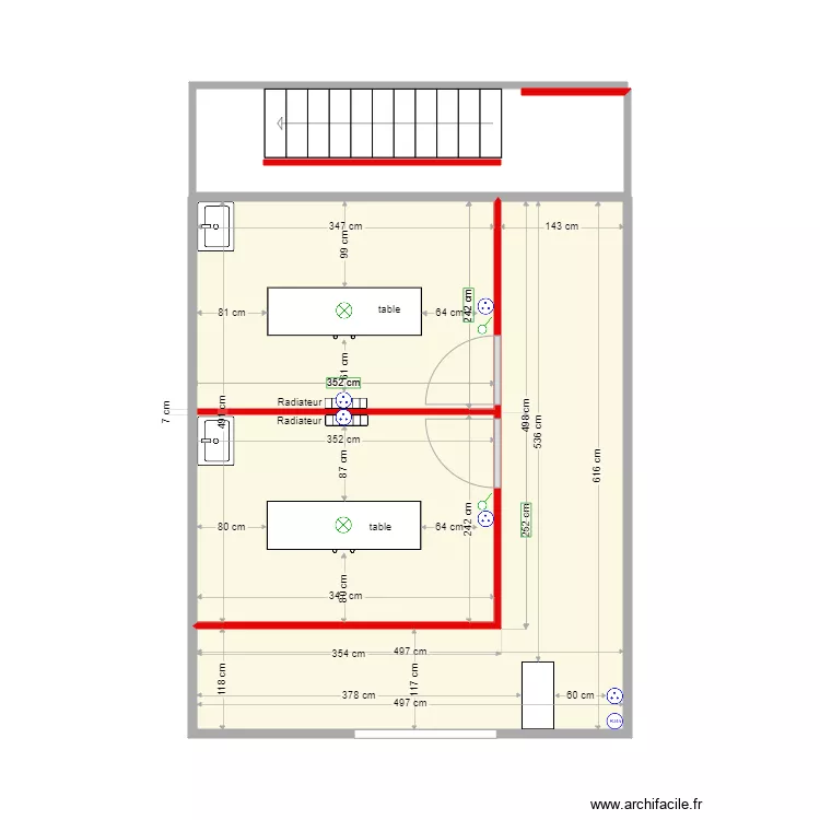godel amenagement local commercial. Plan de 