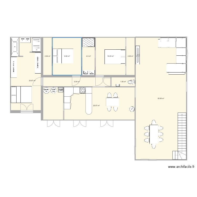 seb lulu 2. Plan de 0 pièce et 0 m2