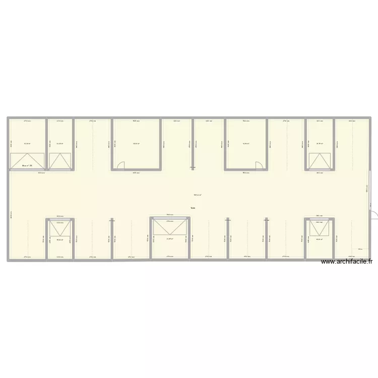 Plan Garage PdG. Plan de 