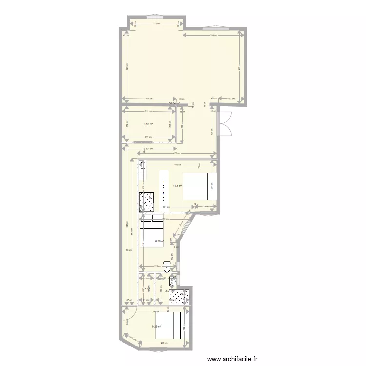 366 Vaugirard Fan V2. Plan de 