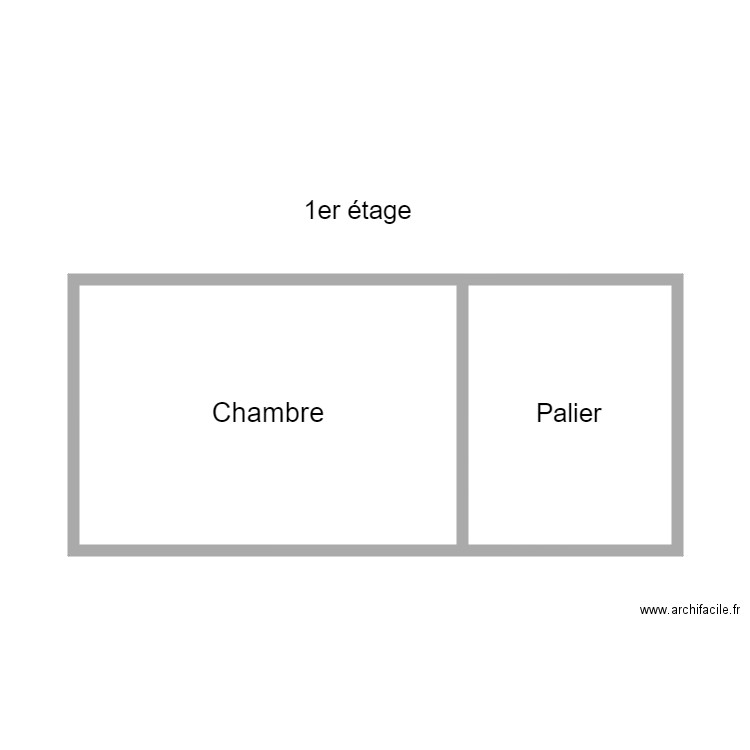 François Sarteel premier étage. Plan de 0 pièce et 0 m2