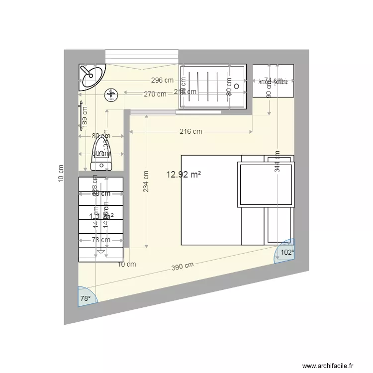 bretteville 3. Plan de 