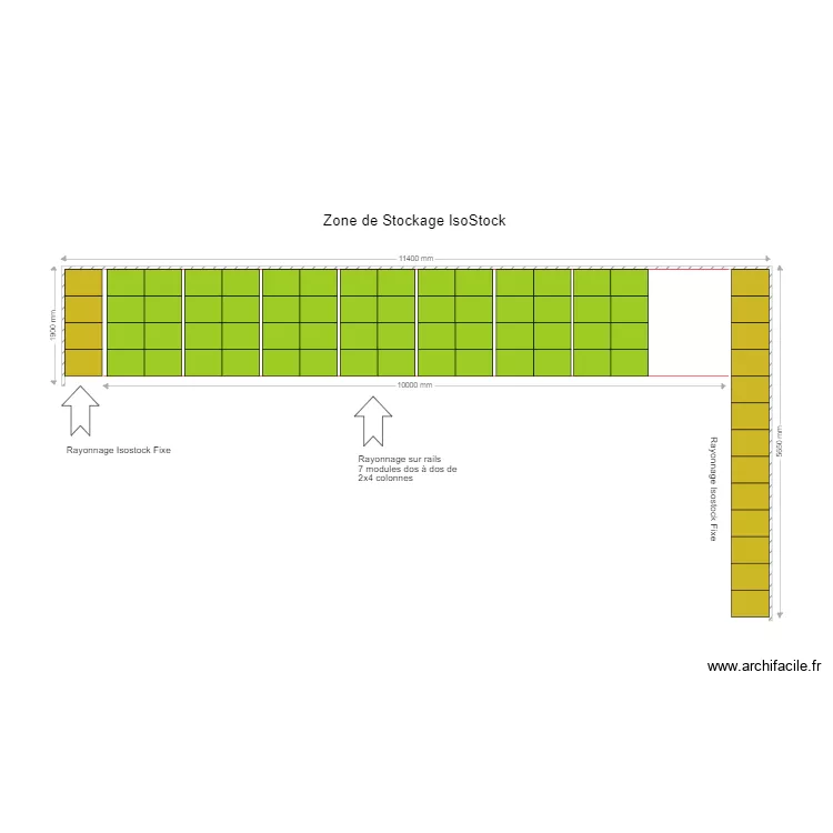 Clinique St L&eacute;onard. Plan de 