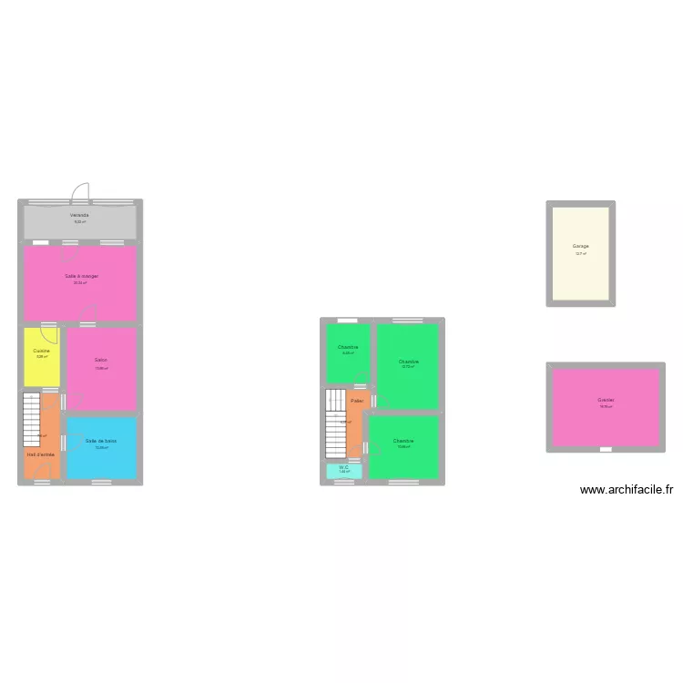 Paradis 211 ANDRIMONT. Plan de 