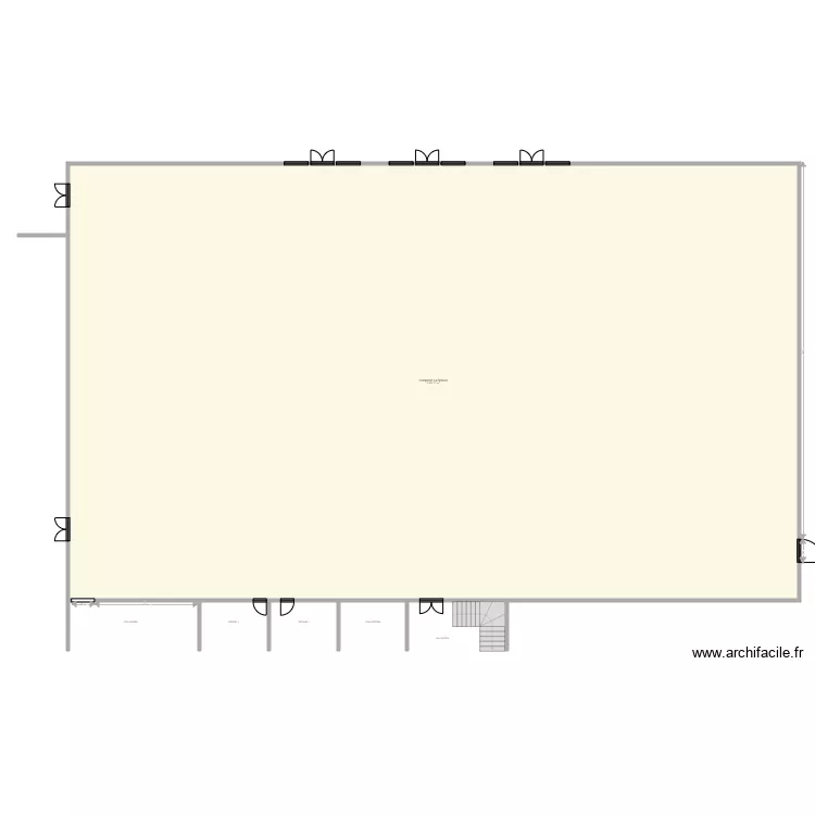 Complexe La Sens&eacute;e. Plan de 