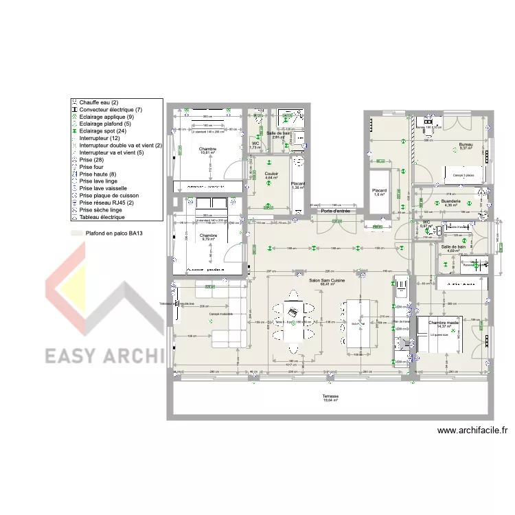 Projet Stephane Foucher. Plan de 