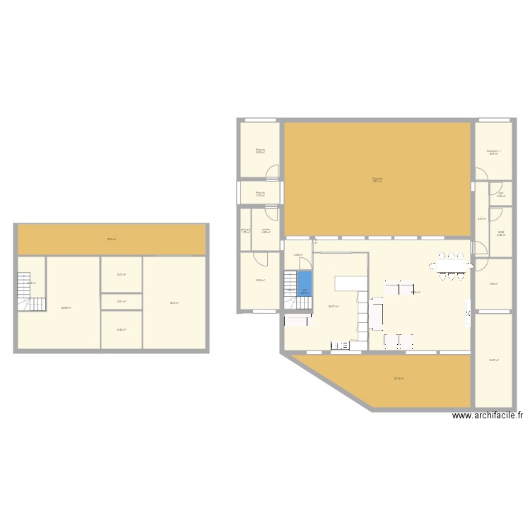 bellevue. Plan de 0 pièce et 0 m2