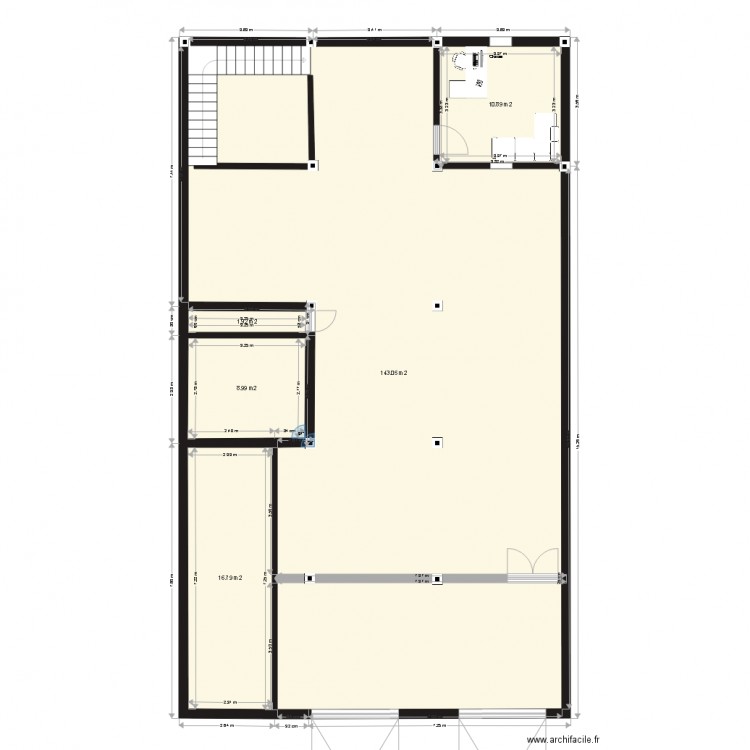 projet Antares. Plan de 0 pièce et 0 m2