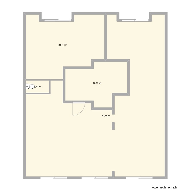 de gaulle pornichet. Plan de 0 pièce et 0 m2