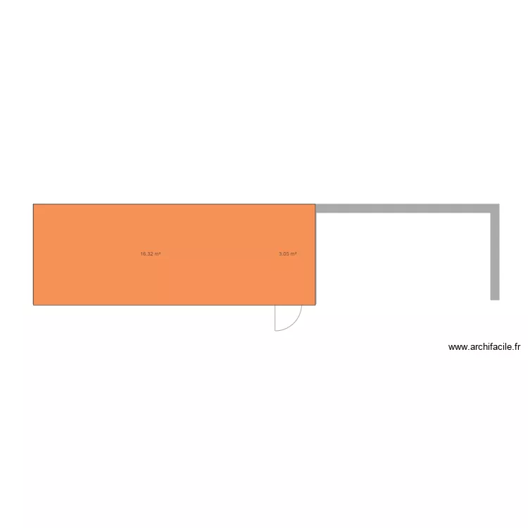 poolhouse. Plan de 