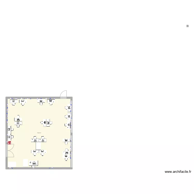 ENOHA REMI PLAN SALLE . Plan de 