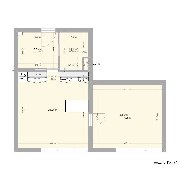 LA MONGIE TEST 2. Plan de 0 pièce et 0 m2