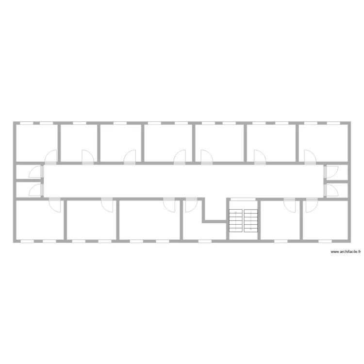   6880  getaz etage. Plan de 