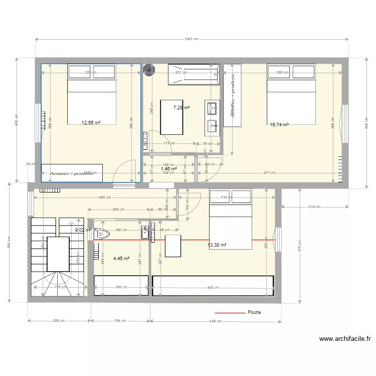 LEROUX LA BAULE R1  FINAL 0. Plan de 