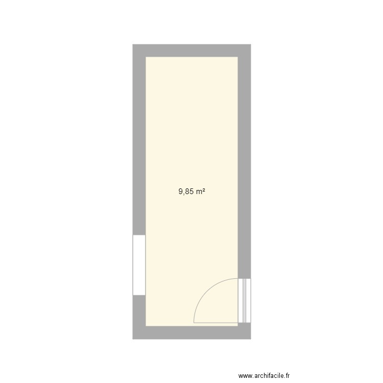 CHambre murielle. Plan de 0 pièce et 0 m2