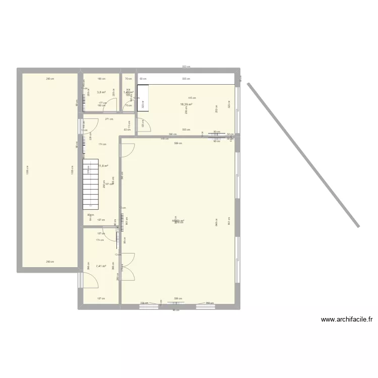 Guarigues , RDC. Plan de 