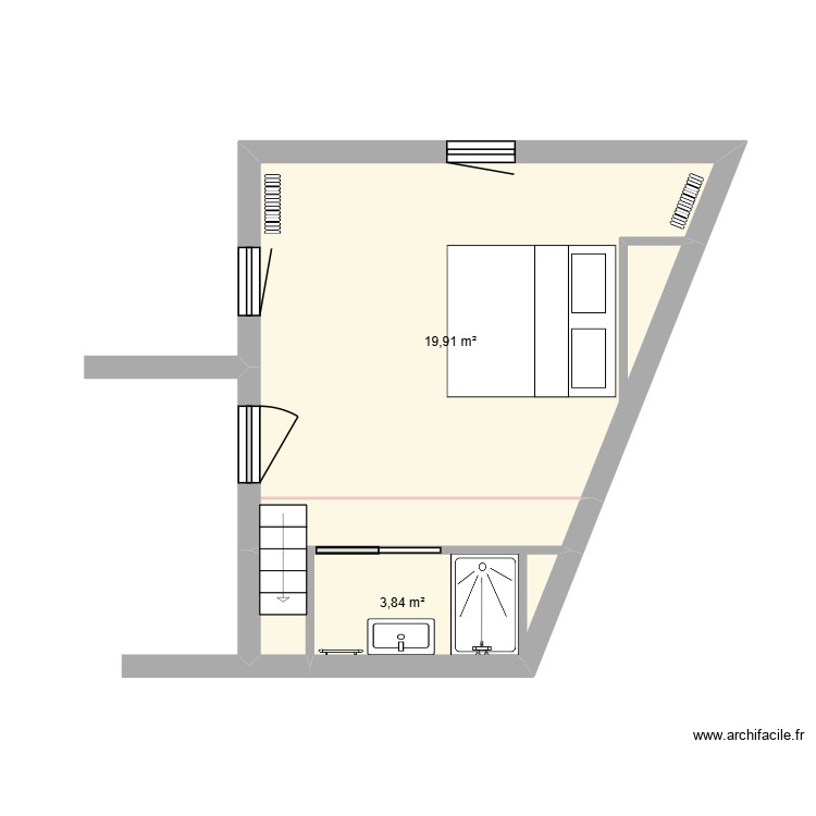 suite parental. Plan de 0 pièce et 0 m2 suite parental. Plan de 0 pièce et 0 m2