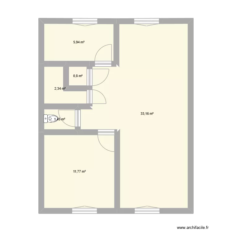bnb. Plan de 6 et 55 m² bnb. Plan de 6 et 55 m²
