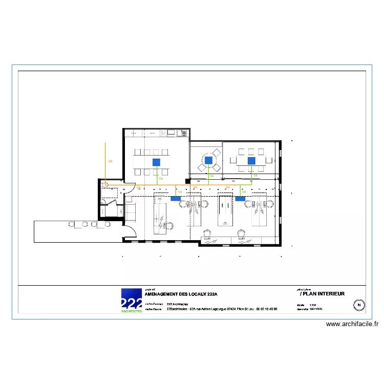 ZEBURO lot7   RESEAU BP. Plan de 