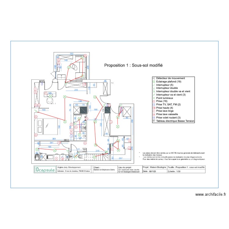  Sous sol Boulogne . Plan de 0 pièce et 0 m2