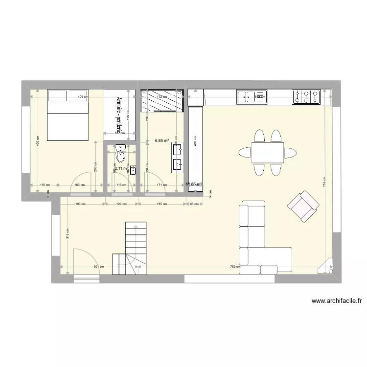 Gembloux V1. Plan de 