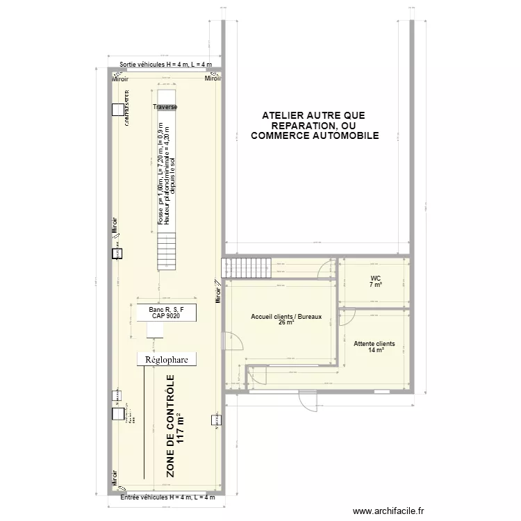 CCT VL SEICHAMPS. Plan de 