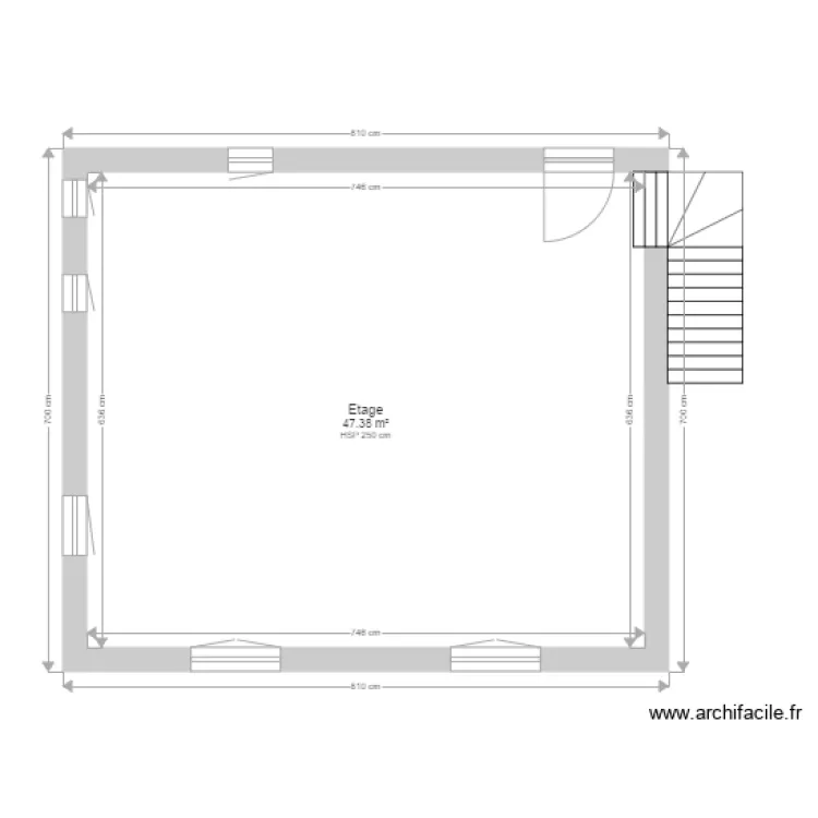 Christophe étage A. Plan de Christophe étage A. Plan de