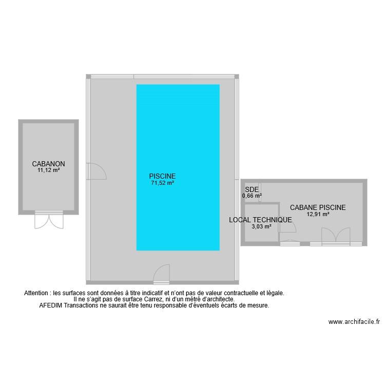 BI 6721 EXTERIEURE. Plan de 0 pièce et 0 m2