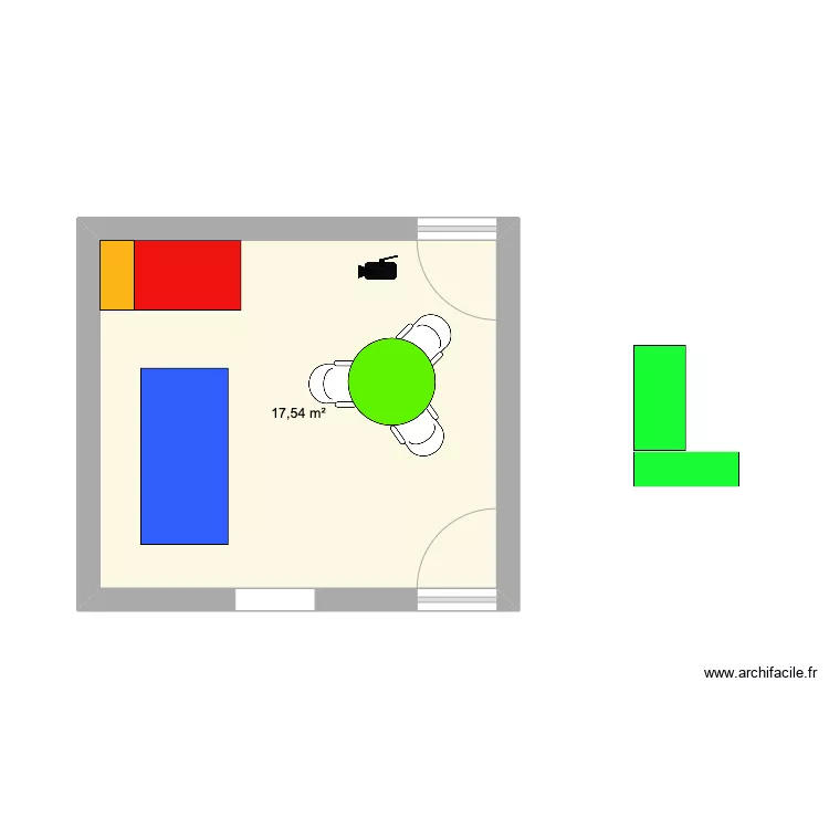 Bureau JP. Plan de 0 pièce et 0 m2