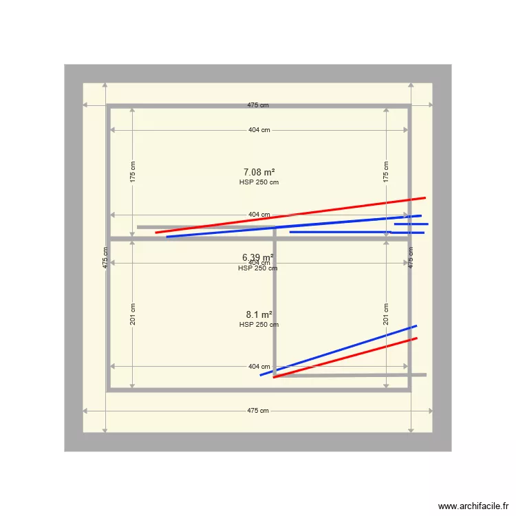 plomberie studio zac. Plan de 