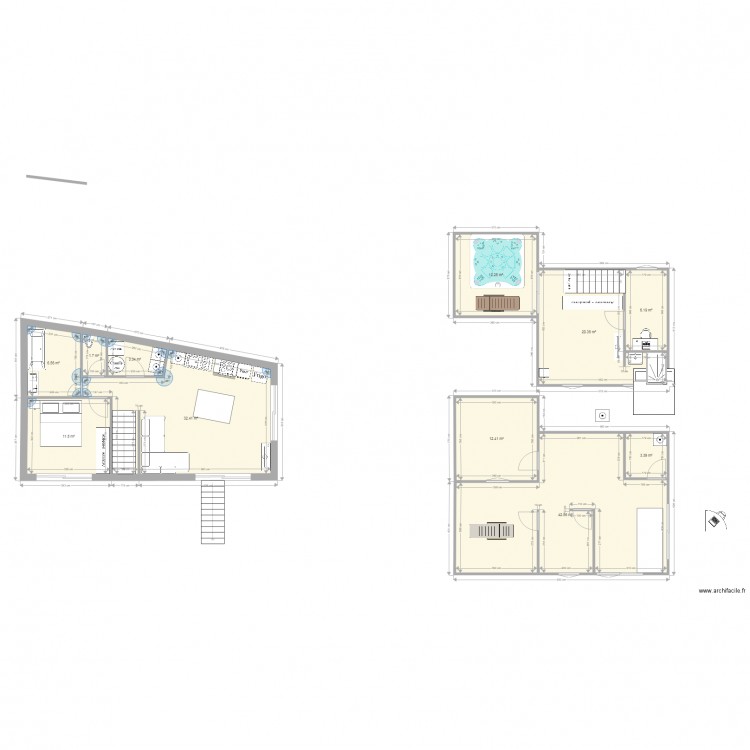 maison FINALE . Plan de 0 pièce et 0 m2